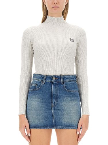 Maison kitsuné fox patch jersey - maison kitsuné - Modalova