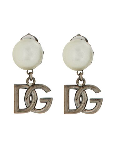 Dolce & gabbana logo earrings - dolce & gabbana - Modalova