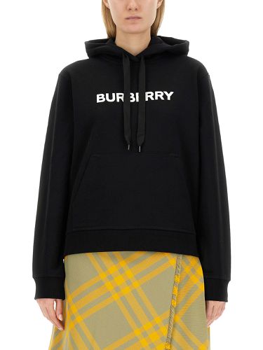 Burberry sweatshirt with logo - burberry - Modalova