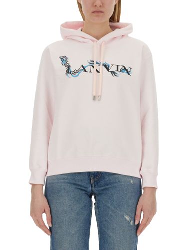 Lanvin sweatshirt with print - lanvin - Modalova