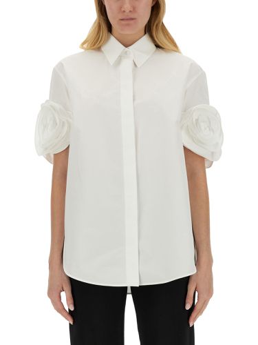 Valentino compact poplin shirt - valentino - Modalova