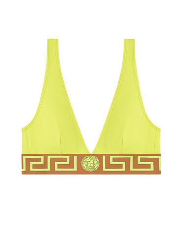 Versace bikini top with "greek" - versace - Modalova