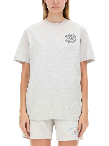 Sporty & rich t-shirt with logo - sporty & rich - Modalova