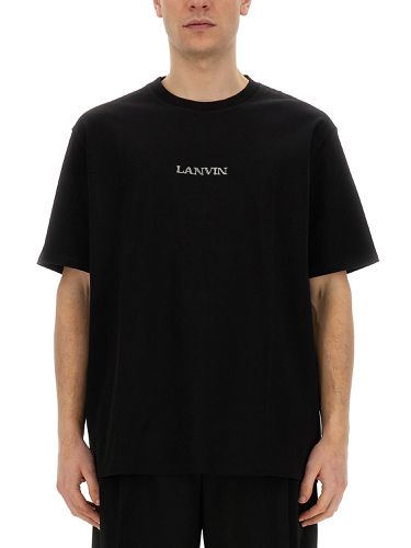 Lanvin t-shirt with logo - lanvin - Modalova