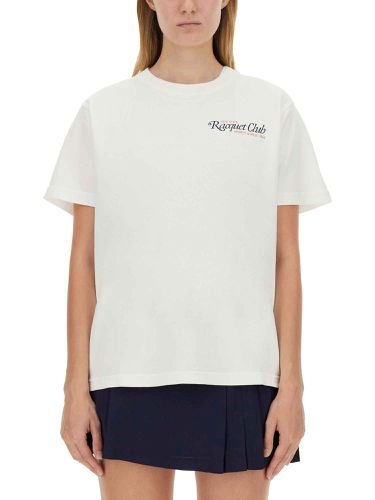 Sporty & rich t-shirt with logo - sporty & rich - Modalova