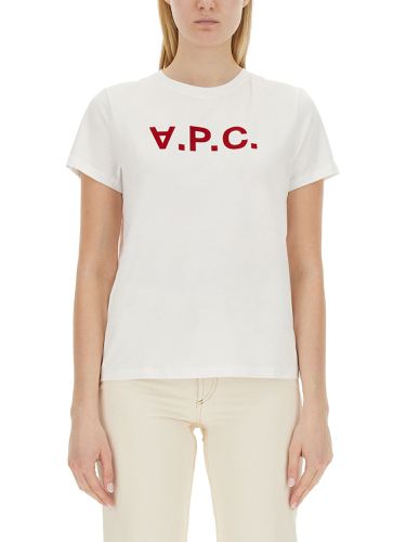 A.p.c. t-shirt with logo - a.p.c. - Modalova