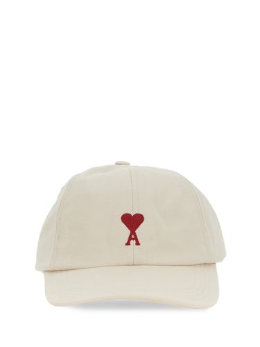 Ami paris baseball hat with logo - ami paris - Modalova