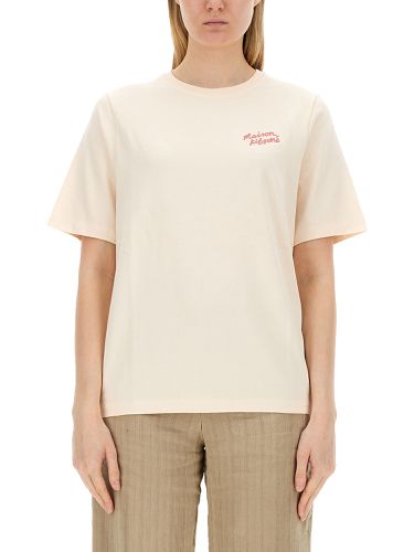 Maison kitsuné t-shirt with logo - maison kitsuné - Modalova