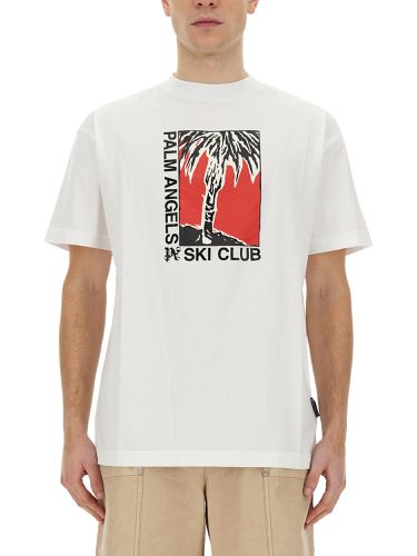 Palm angels palm ski club t-shirt - palm angels - Modalova