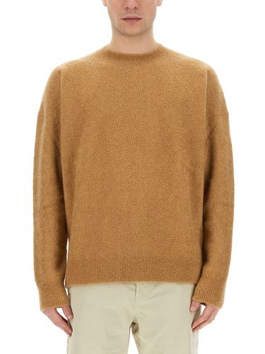 Boss camel cashmere sweater - boss camel - Modalova