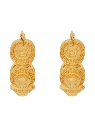 Tribute "jellyfish" hoop earrings - versace - Modalova