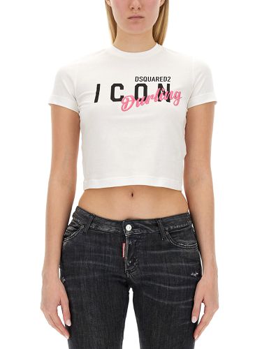 Icon darling mini fit t-shirt - dsquared - Modalova