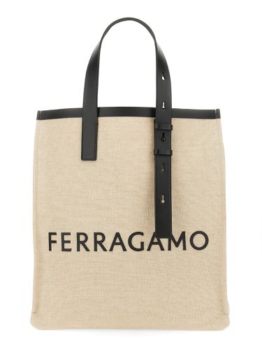 Ferragamo tote bag with logo - ferragamo - Modalova