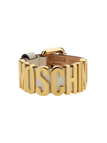 Moschino logo bracelet - moschino - Modalova