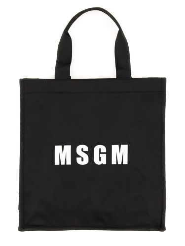 Msgm tote bag with logo - msgm - Modalova