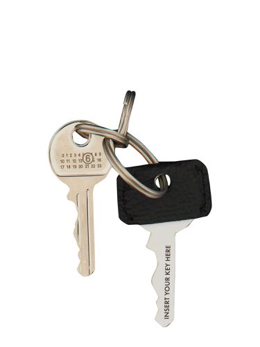 Numeric signature" keychain - mm6 maison margiela - Modalova