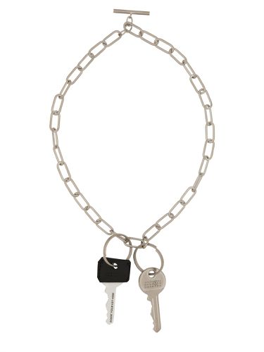 Numeric signature" key necklace - mm6 maison margiela - Modalova