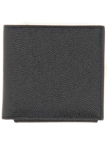 Thom browne leather wallet - thom browne - Modalova