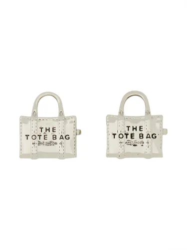 The tote bag stud" earrings - marc jacobs - Modalova