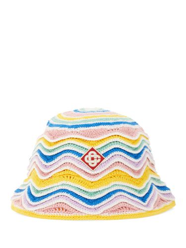 Casablanca bucket crochet hat - casablanca - Modalova