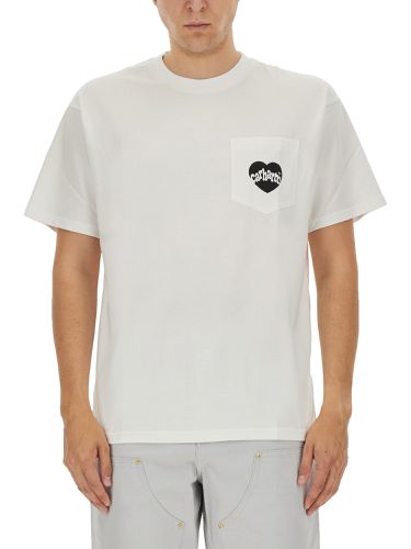 Carhartt wip t-shirt with logo - carhartt wip - Modalova