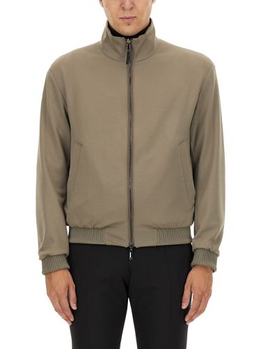 Boss camel jacket with zip - boss camel - Modalova