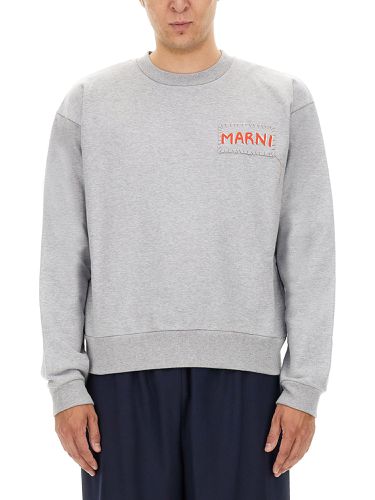 Marni sweatshirt with logo - marni - Modalova