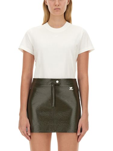 Courreges cotton t-shirt - courreges - Modalova