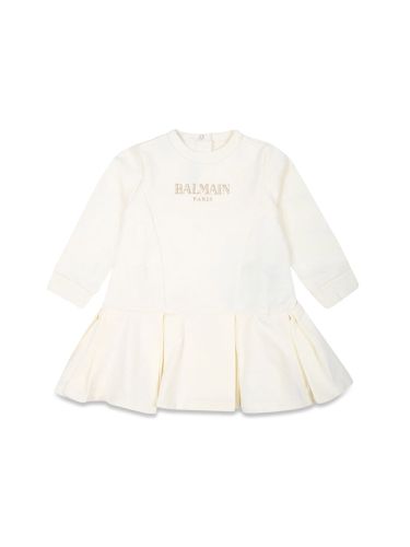 Balmain sweatshirt dress - balmain - Modalova