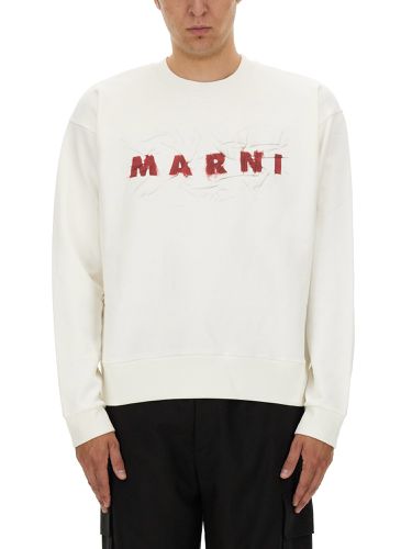 Marni sweatshirt with logo - marni - Modalova