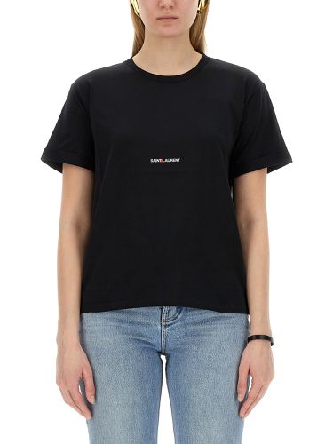 Saint laurent boyfriend fit t-shirt - saint laurent - Modalova