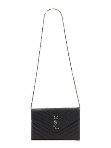 Cassandre" clutch bag with chain - saint laurent - Modalova