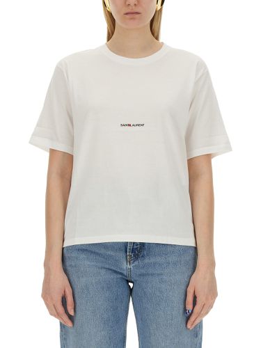 Saint laurent boyfriend t-shirt - saint laurent - Modalova