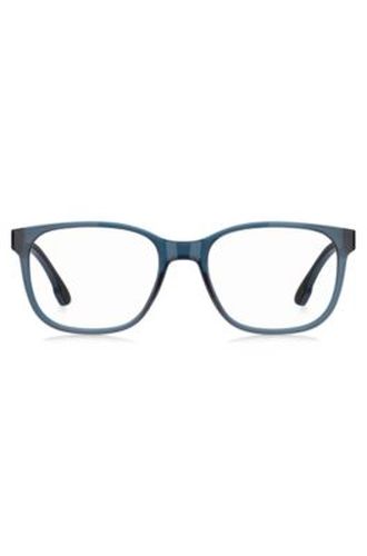 Monture optique avec insert argenté à logo - Boss - Modalova