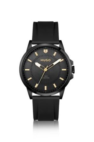 First Montre en acier inoxydable plaqué - HUGO - Modalova