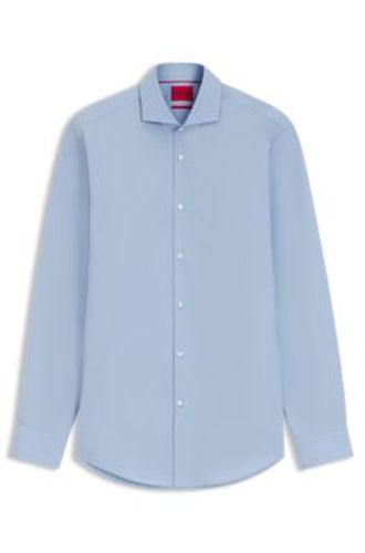 Chemise Slim Fit en coton à manches très longues - HUGO - Modalova