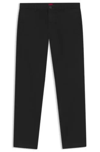 Chino Slim en gabardine de coton stretch - HUGO - Modalova