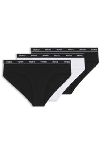 Slip en coton stretch - HUGO - Modalova