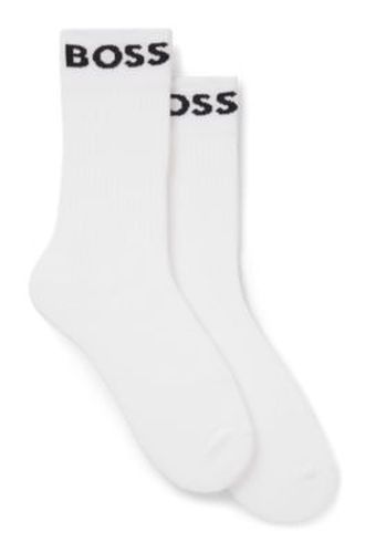 Lot de deux paires de chaussettes mi-mollet - Boss - Modalova