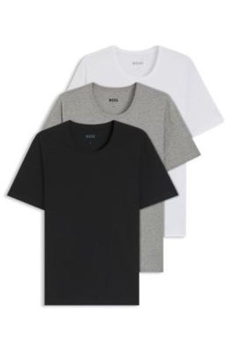 Lot de trois t-shirts en coton - Boss - Modalova