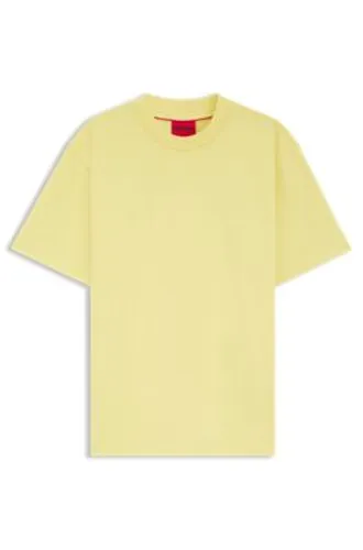 T-shirt en jersey de coton - HUGO - Modalova
