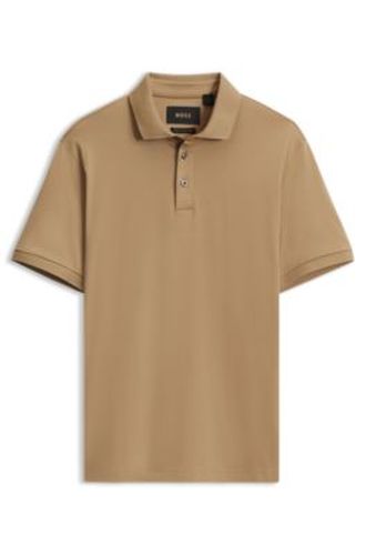 Polo en coton mercerisé - Boss - Modalova
