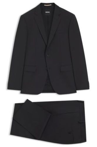 Costume Slim deux pièces en laine stretch - Boss - Modalova