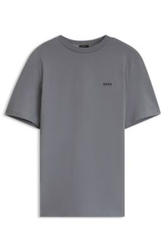 T-shirt en coton stretch - Boss - Modalova