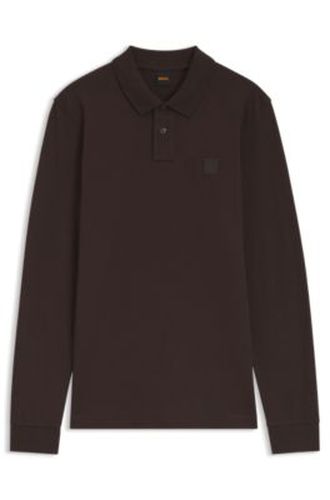 Polo Slim en piqué de coton stretch - Boss - Modalova