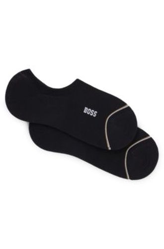 Lot de deux paires de chaussettes longueur cheville avec logo - Boss - Modalova