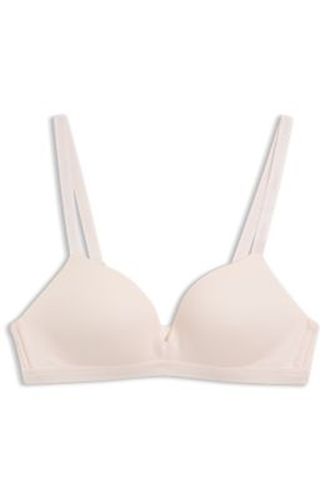 Soutien-gorge triangle en jersey stretch avec bretelles à logo - Boss - Modalova