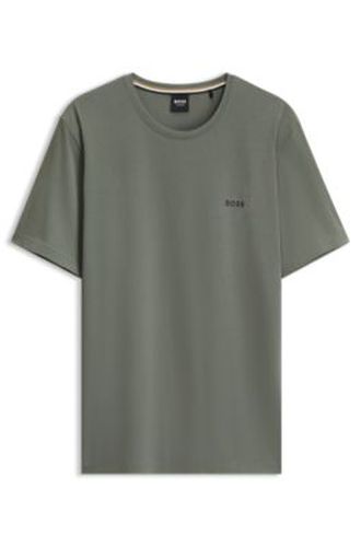 T-shirt en coton stretch - Boss - Modalova