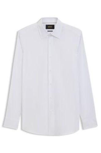 Chemise Slim en popeline stretch - Boss - Modalova