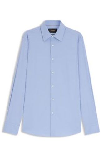 Chemise Slim en popeline stretch - Boss - Modalova